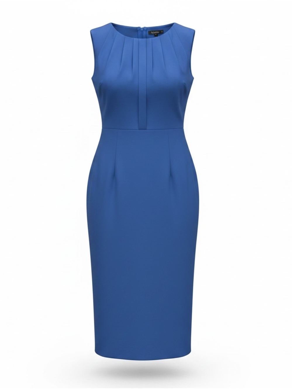 SHEIN Royal Blue  Dress with shoulder pads and capped sleeve. Size large